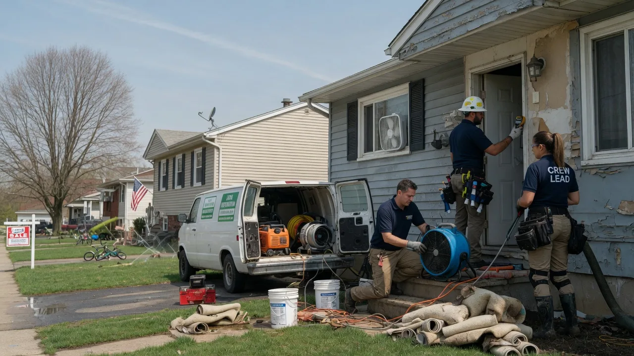 Flood Cleanup in Prairie Grove, AR near me